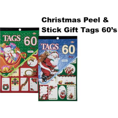 Christmas Peel ‘n Stick Gift Tag